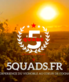 randonnée 5 Quads Cognac Coucher de soleil